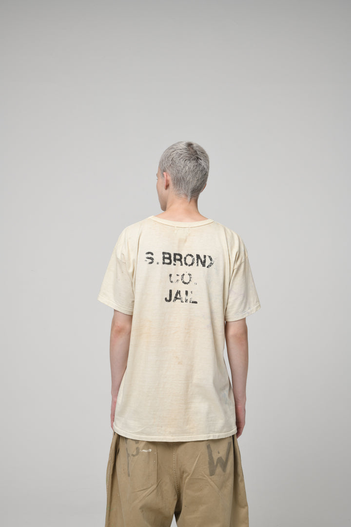 BOWWOW S.BROWNX CO. JAIL 8812 TEE AGED-CREAM