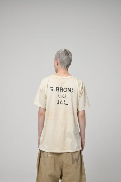 BOWWOW S.BROWNX CO. JAIL 8812 TEE AGED-CREAM