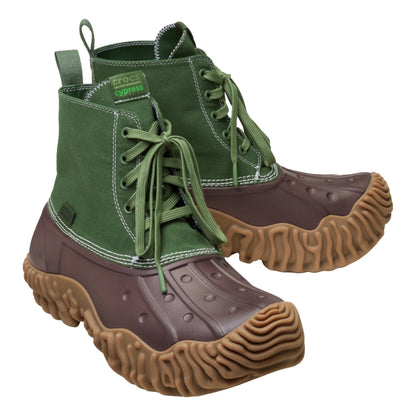CROCS SALEHE BEMBURY X CROCS CYPRESS BOOT MID-GREEN