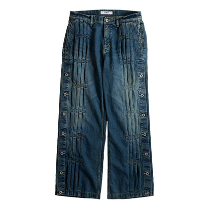 FUNDAMENTAL SECOND SECOND PANTS 3YR WASH-INDIGO
