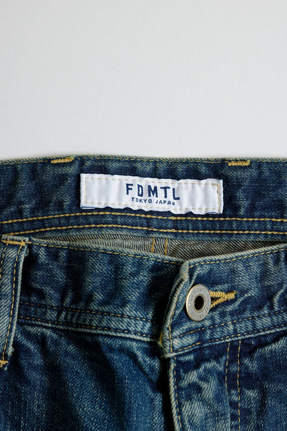 FUNDAMENTAL SECOND SECOND PANTS 3YR WASH-INDIGO