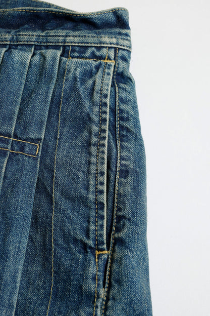 FUNDAMENTAL SECOND SECOND PANTS 3YR WASH-INDIGO