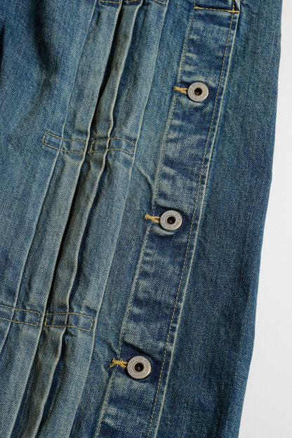 FUNDAMENTAL SECOND SECOND PANTS 3YR WASH-INDIGO