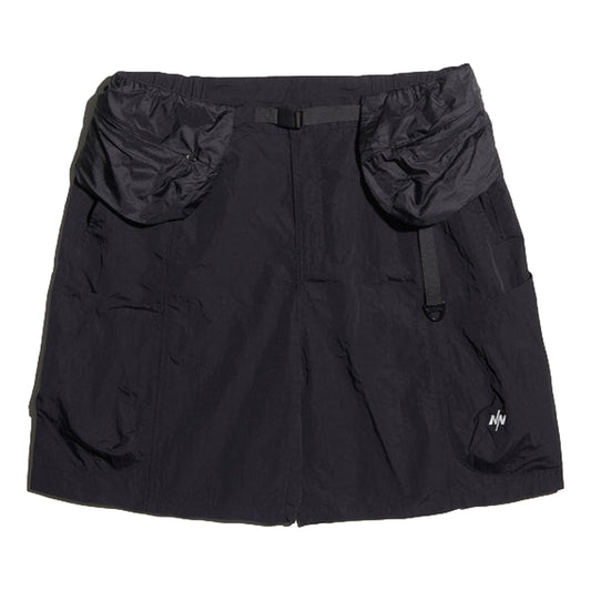 NINE POINT NINE SHORELINE BELT POCKET SHORTS-BLACK