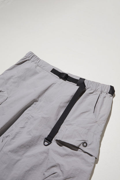 NINE POINT NINE SHORELINE POCKET PANTS-LIGHT GREY