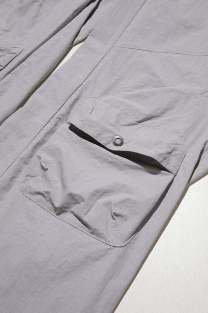 NINE POINT NINE SHORELINE POCKET PANTS-LIGHT GREY