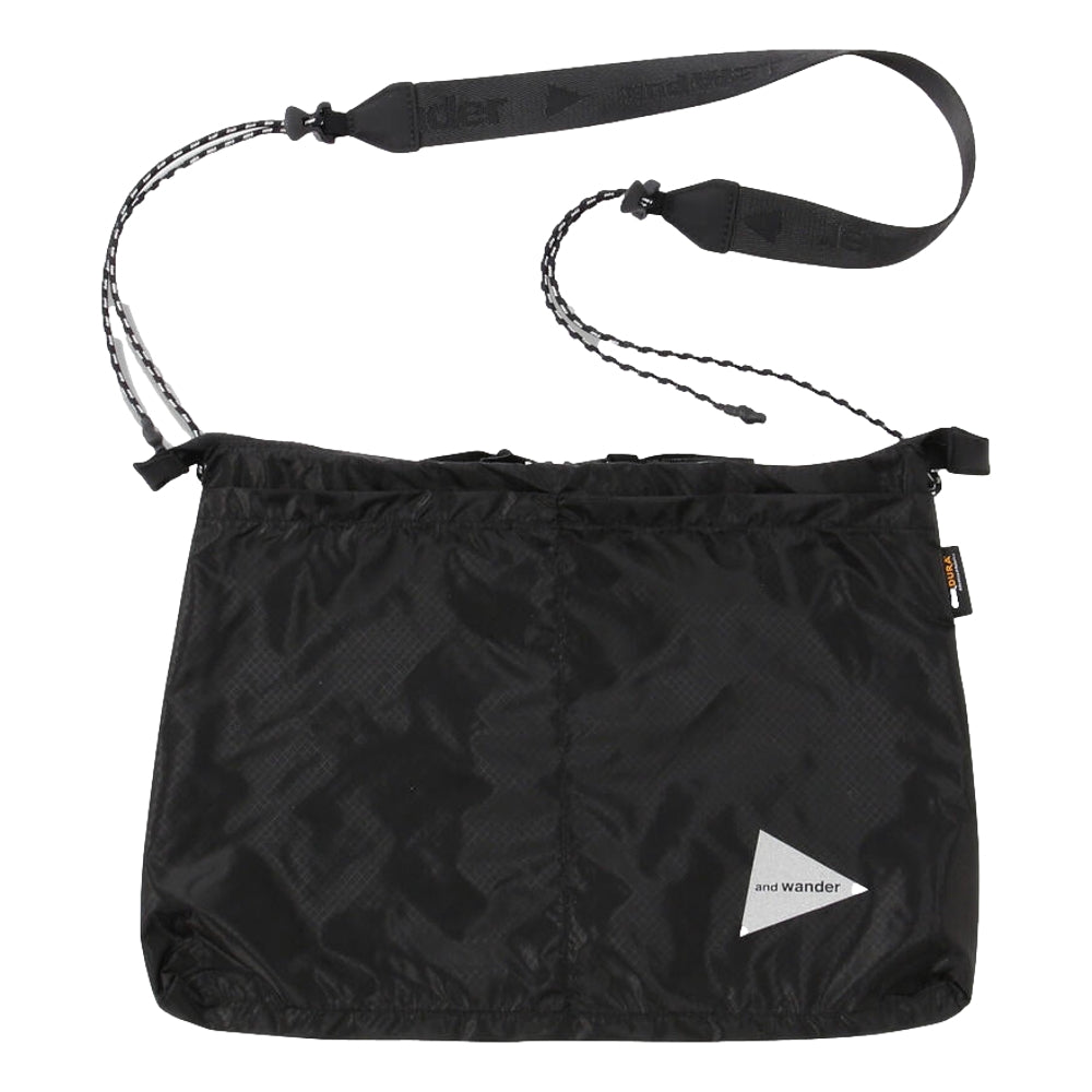 AND WANDER SIL SACOCHE-BLACK