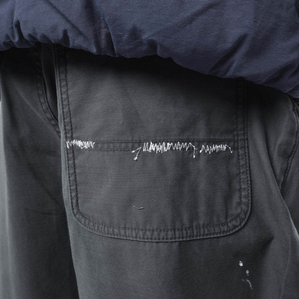 MADNESS SLUBBY DIRTY WIDE PANTS v2-MIDLIGHT NAVY