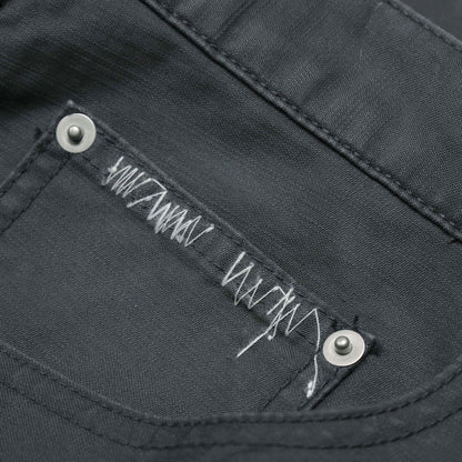 MADNESS SLUBBY DIRTY WIDE PANTS v2-MIDLIGHT NAVY