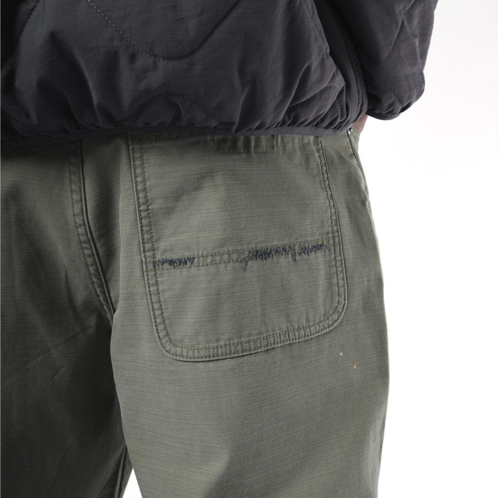 MADNESS SLUBBY DIRTY WIDE PANTS v2-DUSTY OLIVE