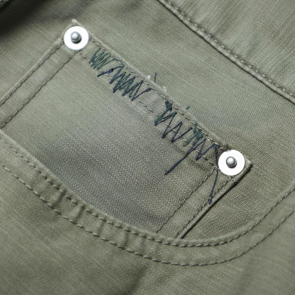 MADNESS SLUBBY DIRTY WIDE PANTS v2-DUSTY OLIVE