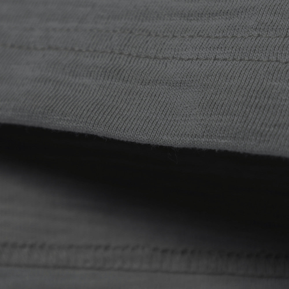 MADNESS SLUB POCKET TEE-GREY