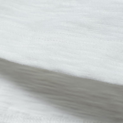 MADNESS SLUB POCKET TEE-WHITE