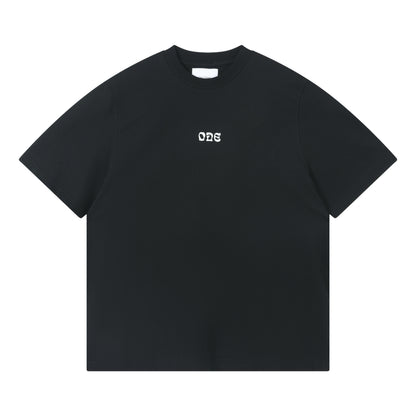 OPEN DIALOGUE SMILE TEE-BLACK
