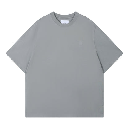 OPEN DIALOGUE SM LOGO TEE-LIGHT GREY
