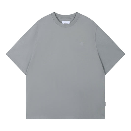 OPEN DIALOGUE SM LOGO TEE-LIGHT GREY