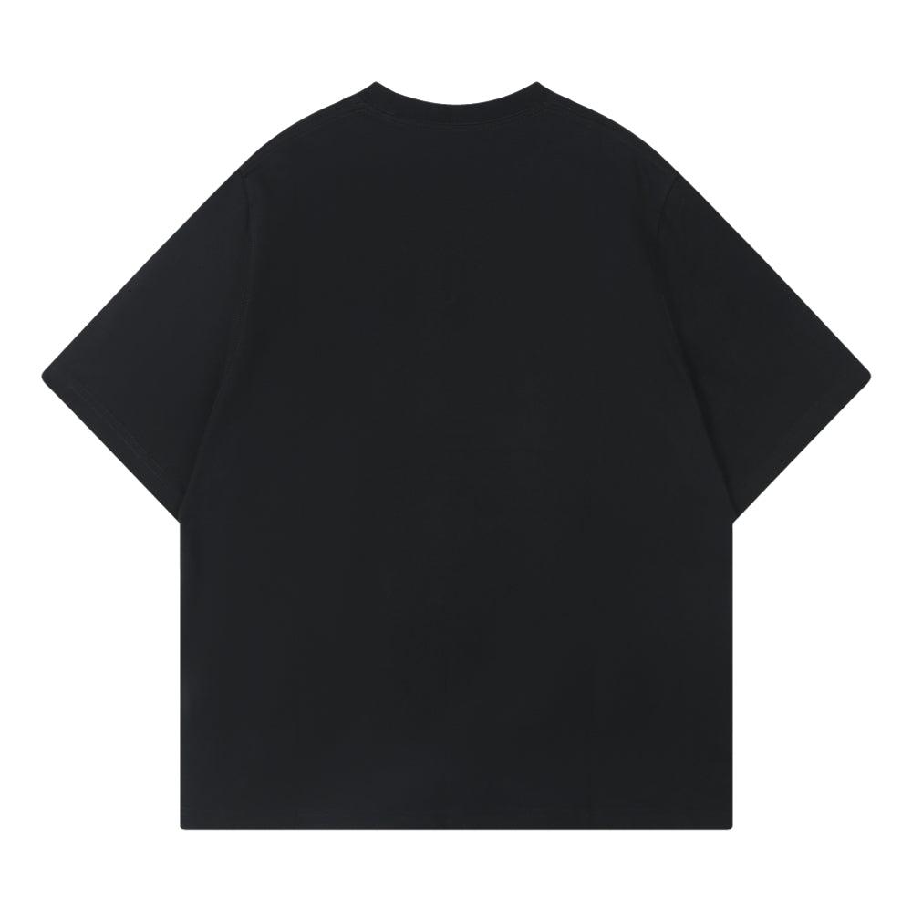 OPEN DIALOGUE SM LOGO TEE-BLACK