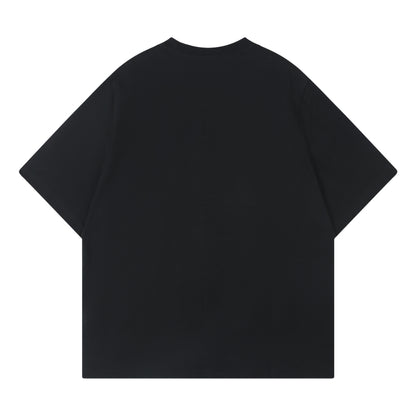 OPEN DIALOGUE SM LOGO TEE-BLACK