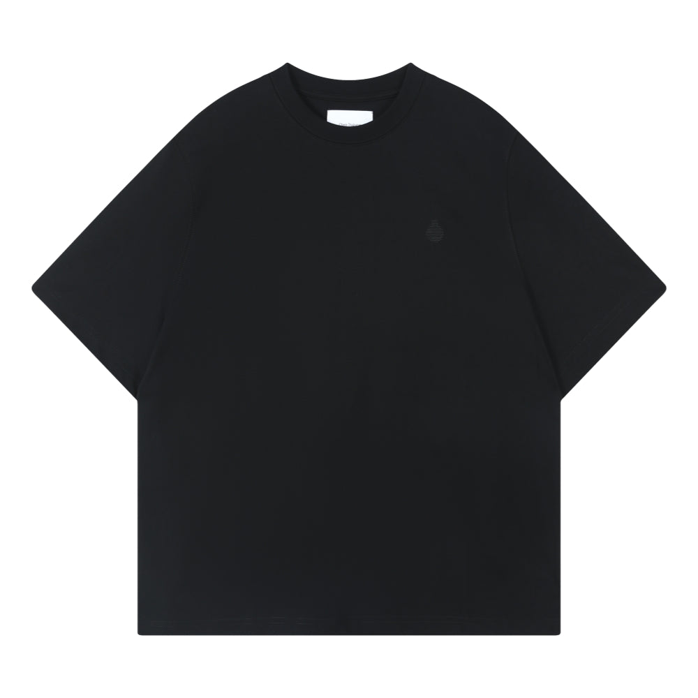 OPEN DIALOGUE SM LOGO TEE-BLACK