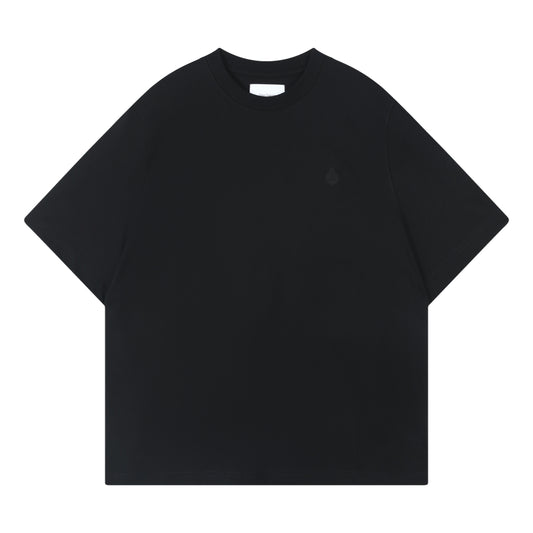 OPEN DIALOGUE SM LOGO TEE-BLACK