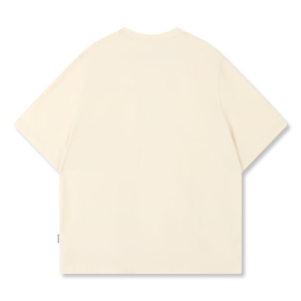 OPEN DIALOGUE SM LOGO TEE-CREAM