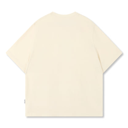 OPEN DIALOGUE SM LOGO TEE-CREAM