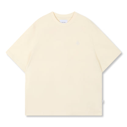 OPEN DIALOGUE SM LOGO TEE-CREAM
