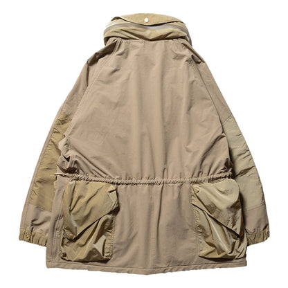 NORBIT SOFT SHELL DOUBLE ACTION STAND COLLAR HIKERS JACKET-BEIGE