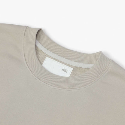 MADNESS SOLID CREW TEE. BOXY-BEIGE