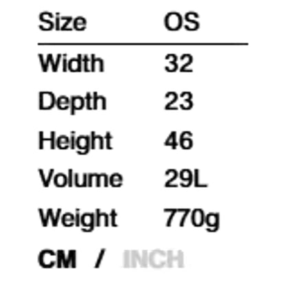 THIS IS NEVER THAT SP BACKPACK 29-BLACK