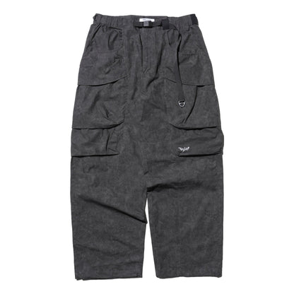 NINE POINT NINE SPIRAL MULTI POCKET FIELD PANTS-BLACK