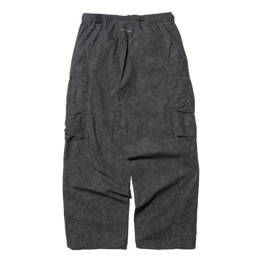 NINE POINT NINE SPIRAL MULTI POCKET FIELD PANTS-BLACK
