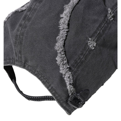 NINE POINT NINE "SPIRAL NEVER END TECH" CAP-CHARCOAL