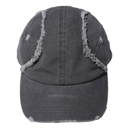 NINE POINT NINE "SPIRAL NEVER END TECH" CAP-CHARCOAL