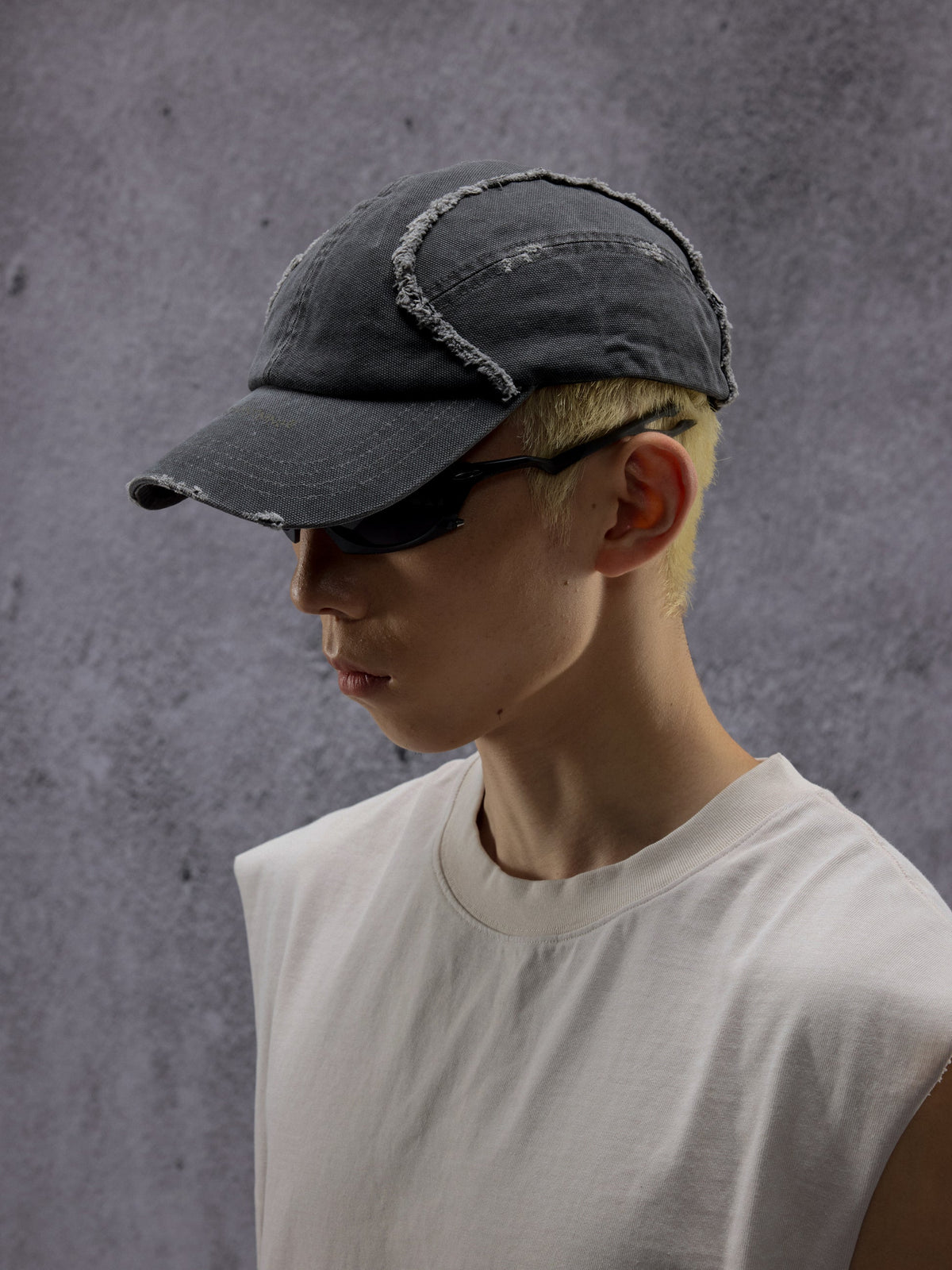 NINE POINT NINE "SPIRAL NEVER END TECH" CAP-CHARCOAL
