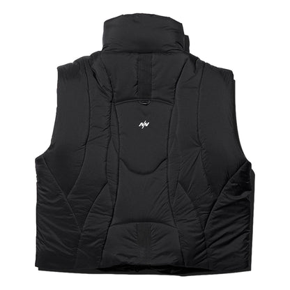 NINE POINT NINE SPRIAL 2IN1 PUFFER JACKET-BLACK