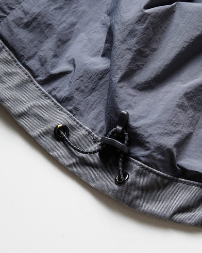 NINE POINT NINE SPRINTER OVERSIZE PANEL DEMIN JACKET-WASHED GREY