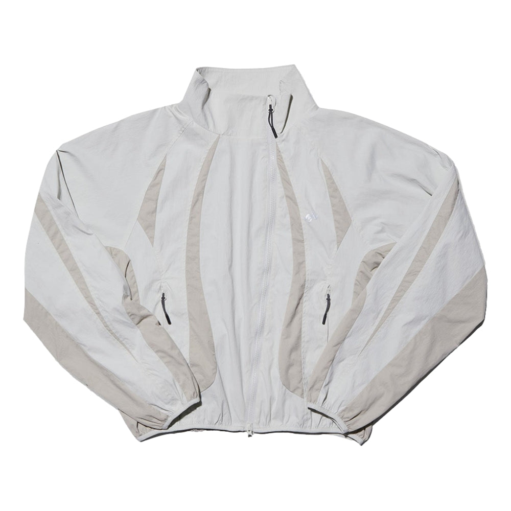 NINE POINT NINE SPRINTER OVERSIZE PANEL JACKET-BEIGE