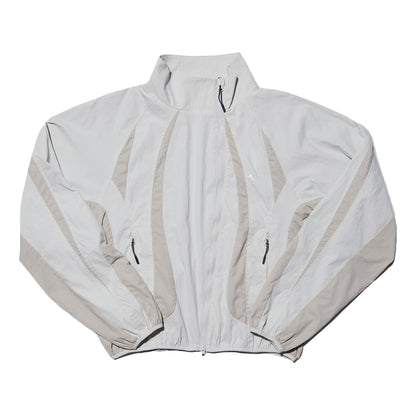 NINE POINT NINE SPRINTER OVERSIZE PANEL JACKET-BEIGE