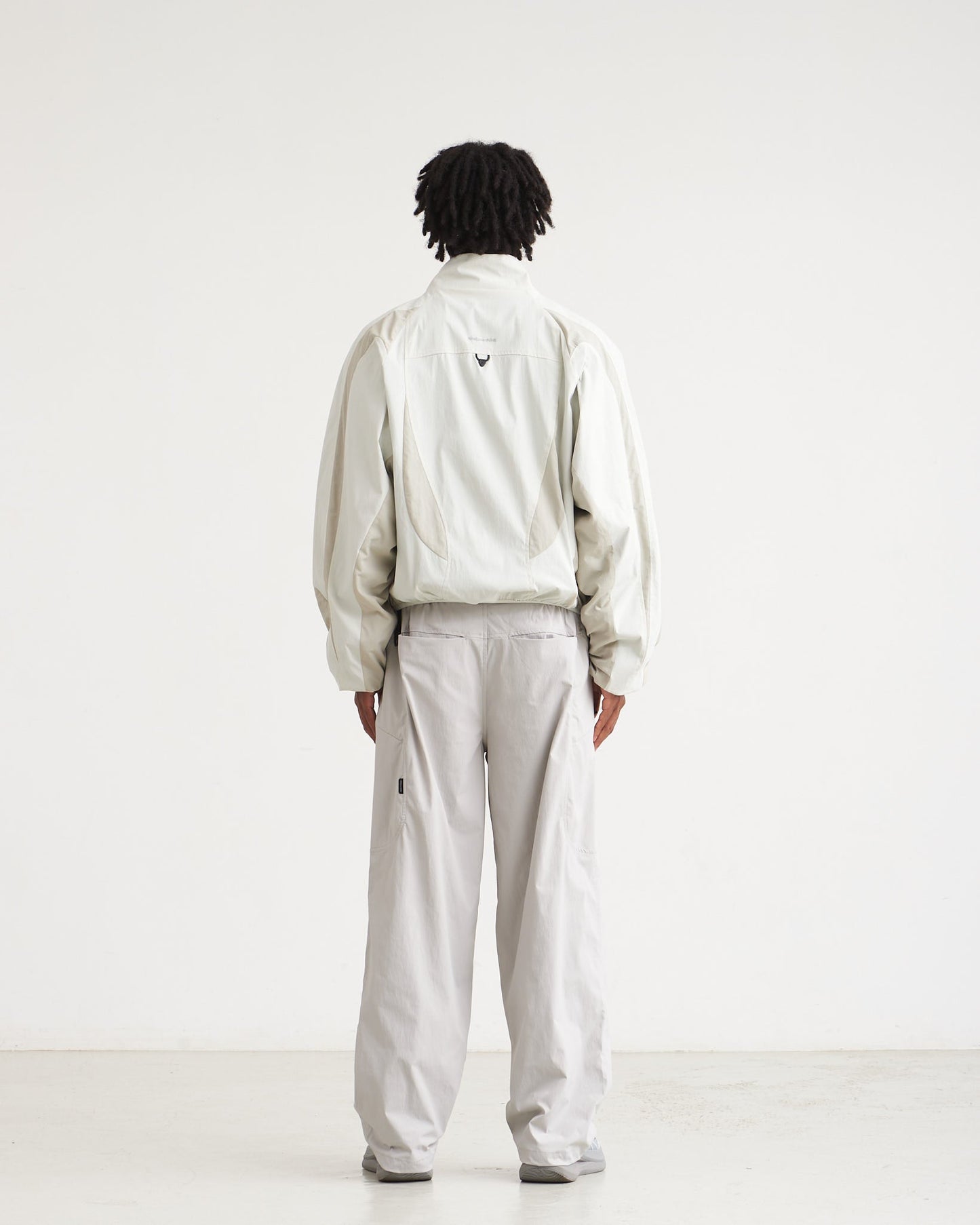 NINE POINT NINE SPRINTER OVERSIZE PANEL JACKET-BEIGE