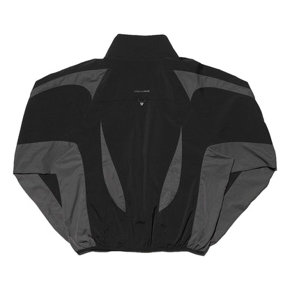 NINE POINT NINE SPRINTER OVERSIZE PANEL JACKET-BLACK