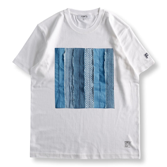 FUNDAMENTAL SQUARE OBI TEE-WHITE