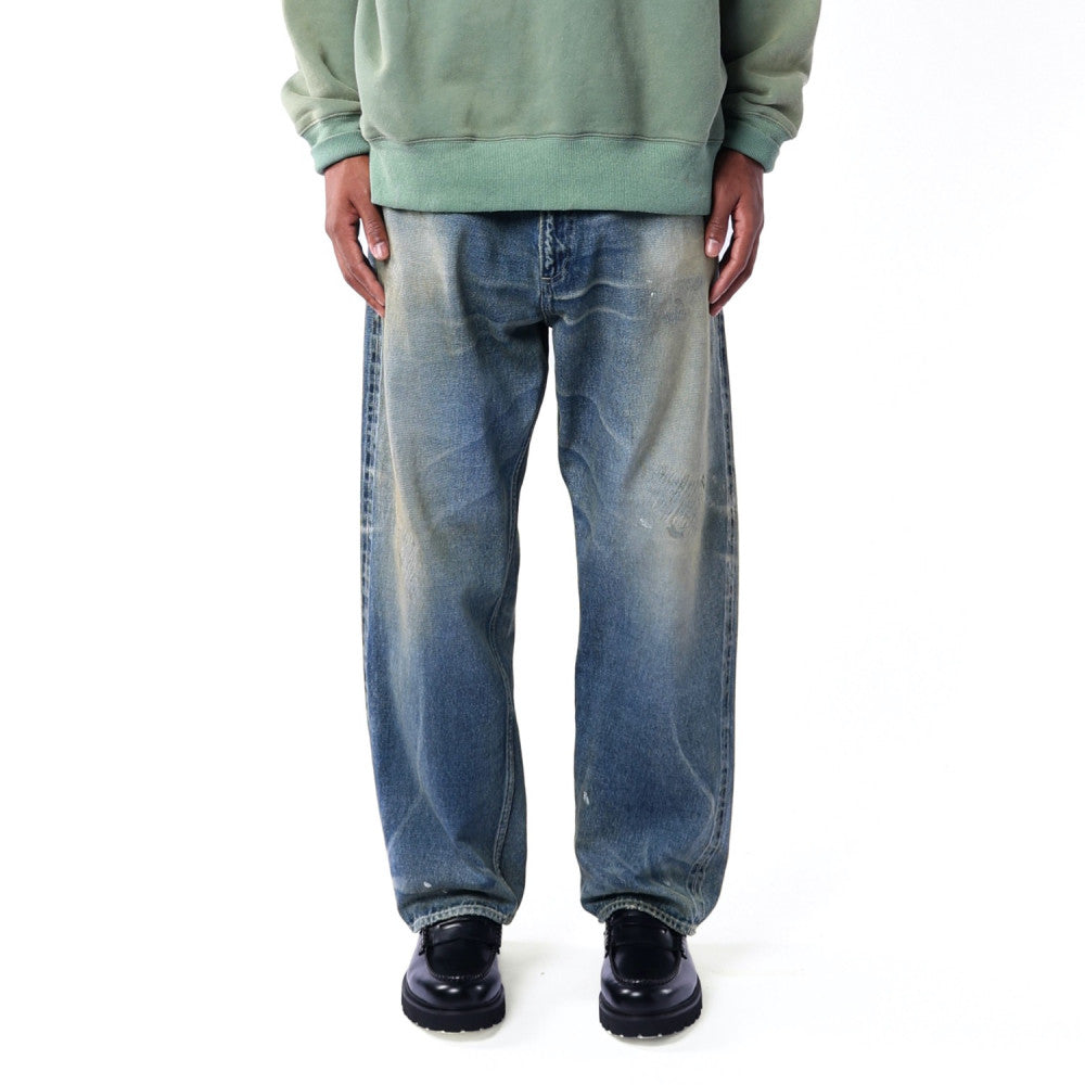 MADNESS STANDARD 5P PATINA JEANS . M2 RELAXED (MADE IN JAPAN)-INDIGO