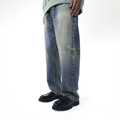 MADNESS STANDARD 5P PATINA JEANS . M2 RELAXED (MADE IN JAPAN)-INDIGO