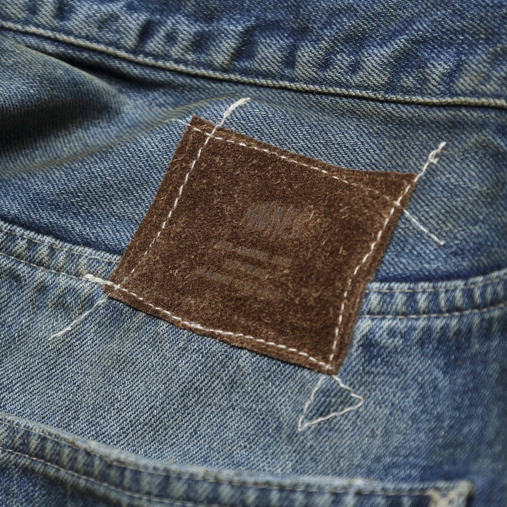 MADNESS STANDARD 5P PATINA JEANS . M2 RELAXED (MADE IN JAPAN)-INDIGO