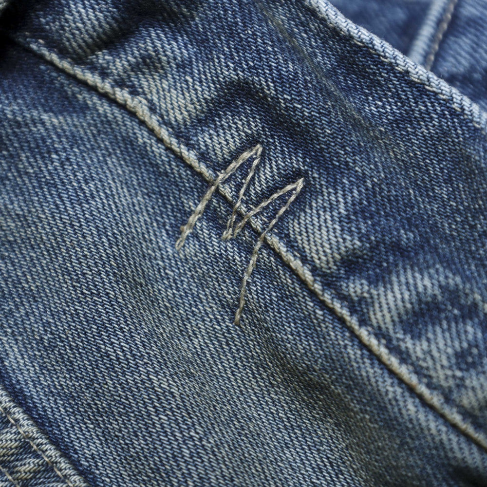MADNESS STANDARD 5P PATINA JEANS . M2 RELAXED (MADE IN JAPAN)-INDIGO