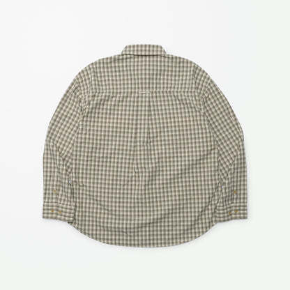 MADNESS STANDARD MINI CHECK BD SHIRT(MADE IN JAPAN)-GRAVEL