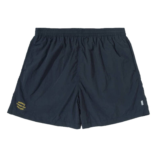 MADNESS STD LOGO NYLON ESSENTIAL SHORTS (16")-NAVY