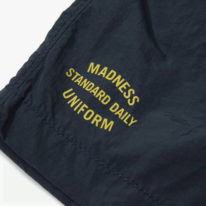 MADNESS STD LOGO NYLON ESSENTIAL SHORTS (16")-NAVY