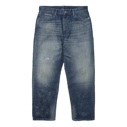 MADNESS STD WASH DENIM. M2 REGULAR PANTS-INDIGO